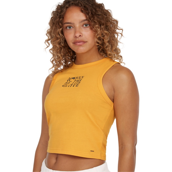 2025 O'Neill Femmes Débardeur Pour Les Femmes De La Vague 1850228 - Golden Honey